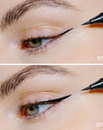 Lavinde Copenhagen - Notable Liquid Eyeliner step 1 & 2